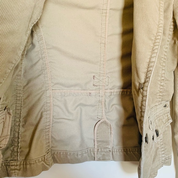 Corduroy Beige Blazer /Jacket - Picture 9 of 10